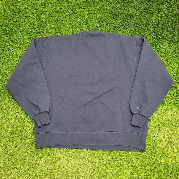 Vintage 80s No-Problem Sweatshirt Women Large 22x24 Baggy USA - Picture 2 of 15